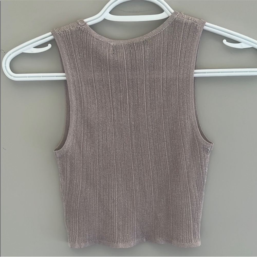 MISGUIDED SHIMMER TANK TOP - Picture 4 of 4